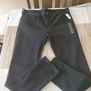 GAP FLex Denim Skinny Men's Jeans Size 38x32 Black